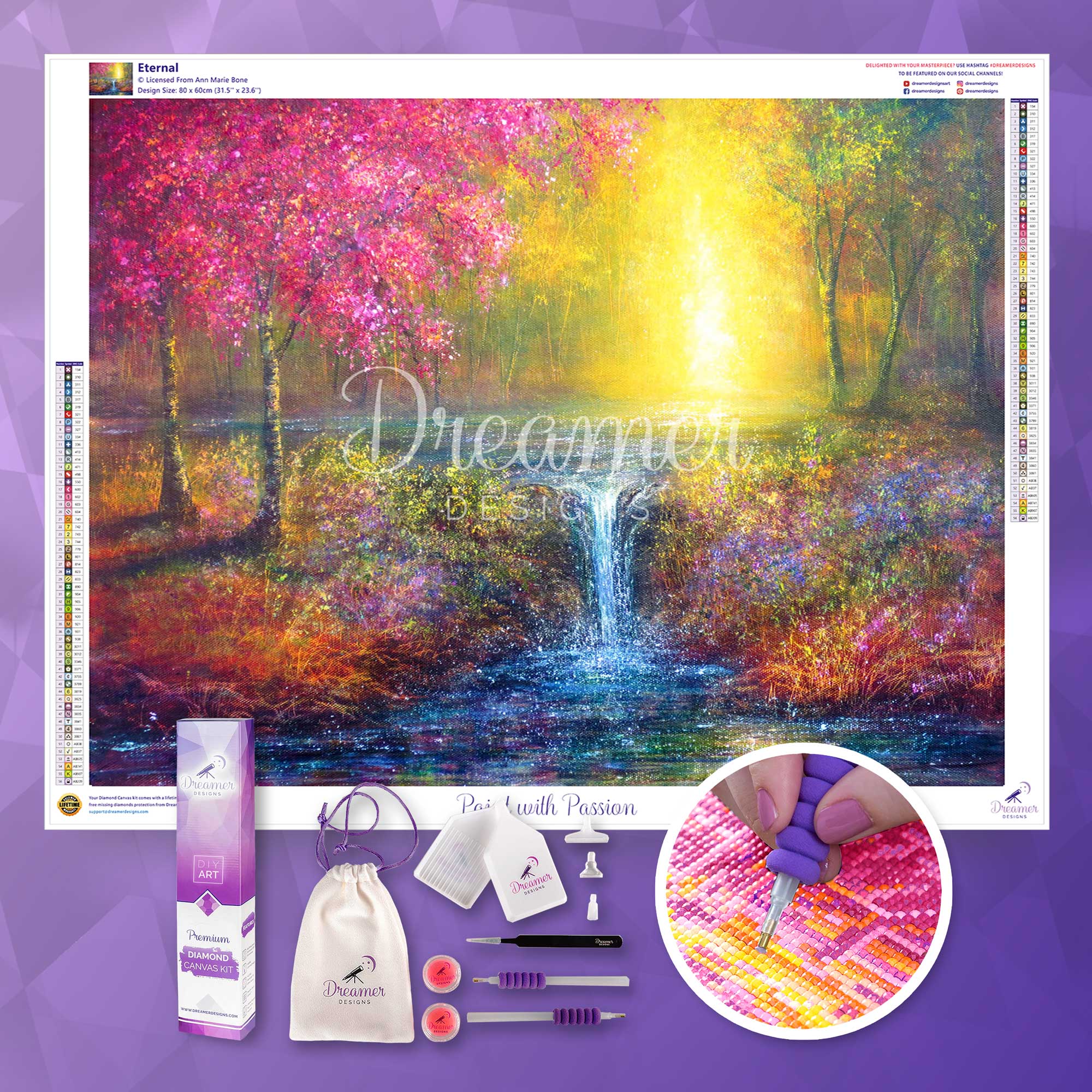 Sale Diamond Painting 80x60