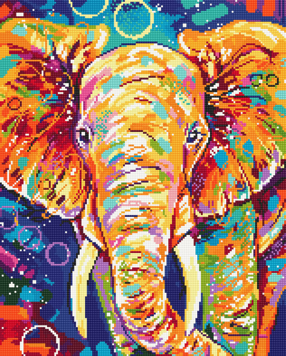 Eleanor The Elephant Diamond Painting Kit - Dreamer Designs