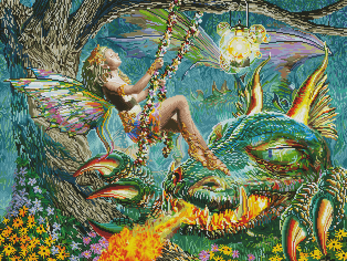 Dragon and Fairy Swing
