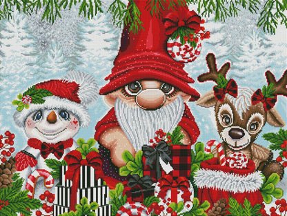 Christmas Gnome and Friends