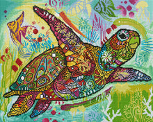 Psychedelic Sea Turtle