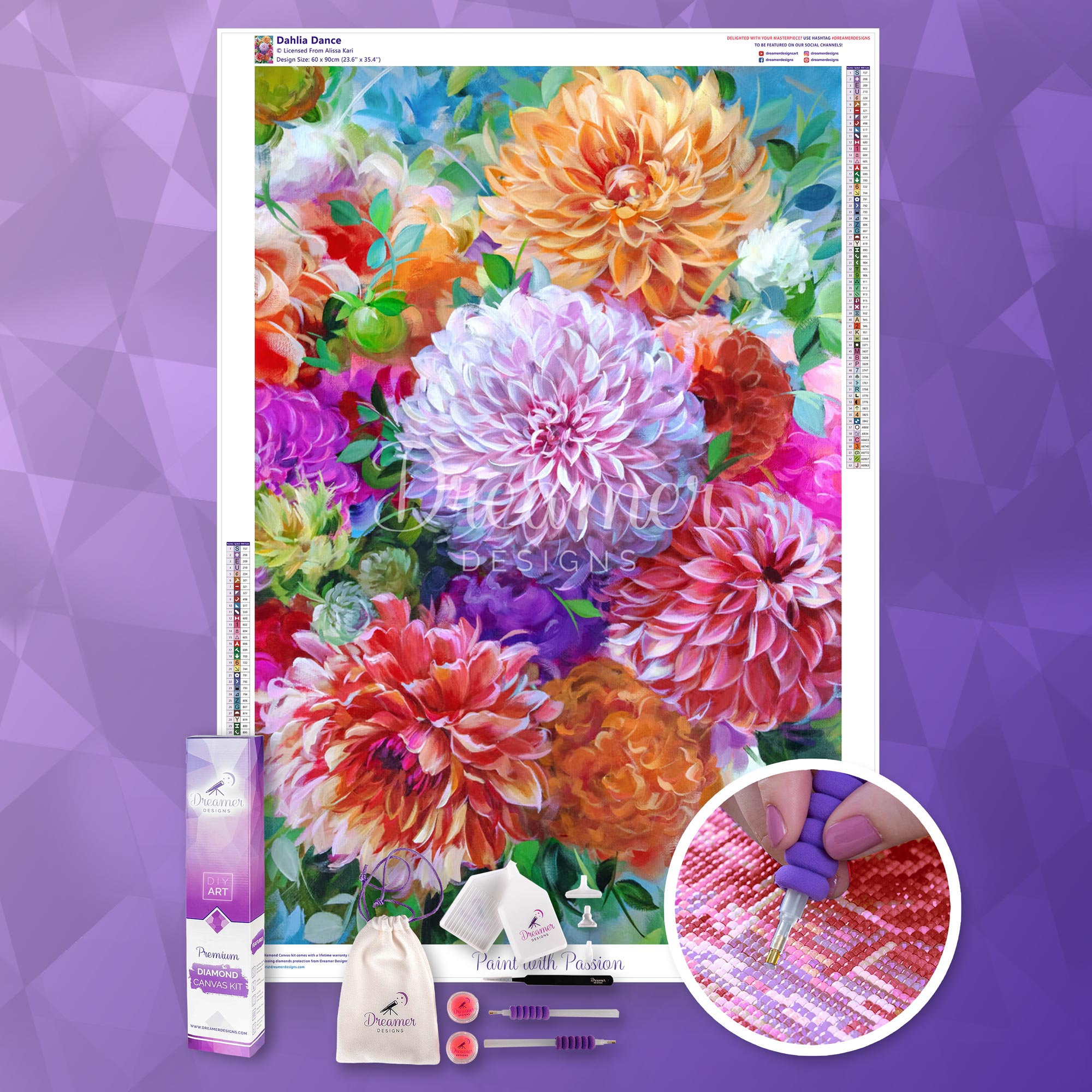 Dahlia Dance – Dreamer Designs