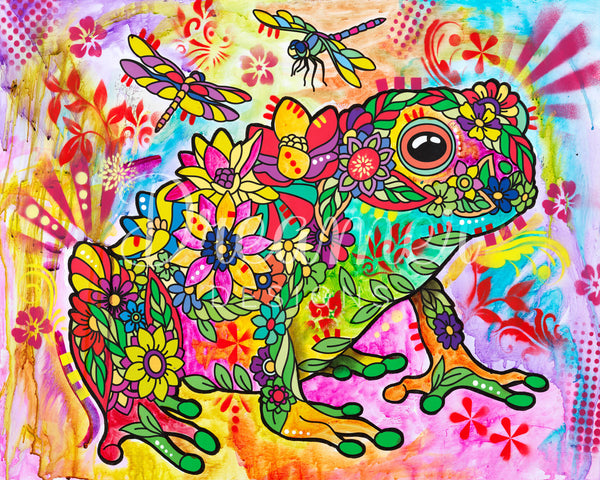 FlowerFroggie-50x40-