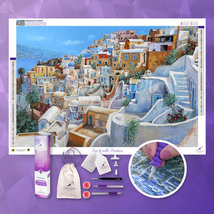 Santorini A Colori