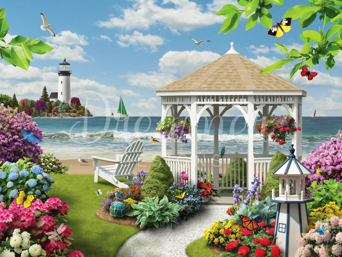 Gazebo By The Sea