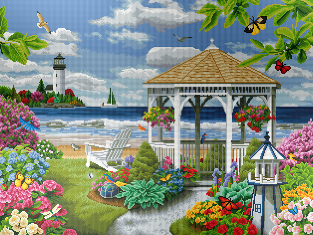 Gazebo By The Sea
