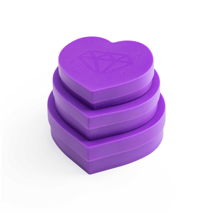 Heart Diamond Tray Set (3 Sizes)