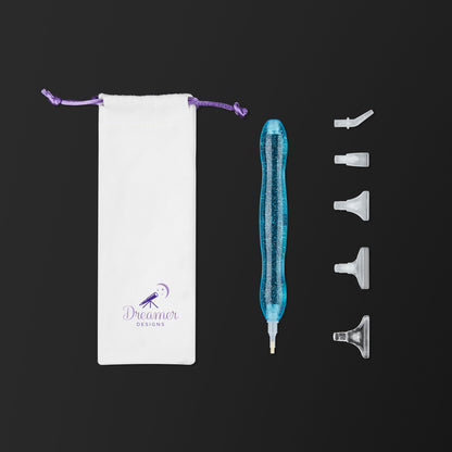Aqua Sparkle Drill Pen