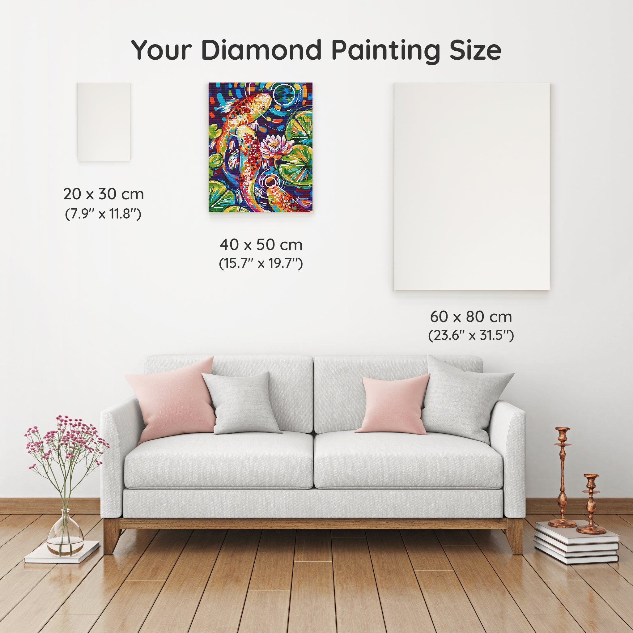 Lucky Koi Diamond Painting Kit - Dreamer Designs