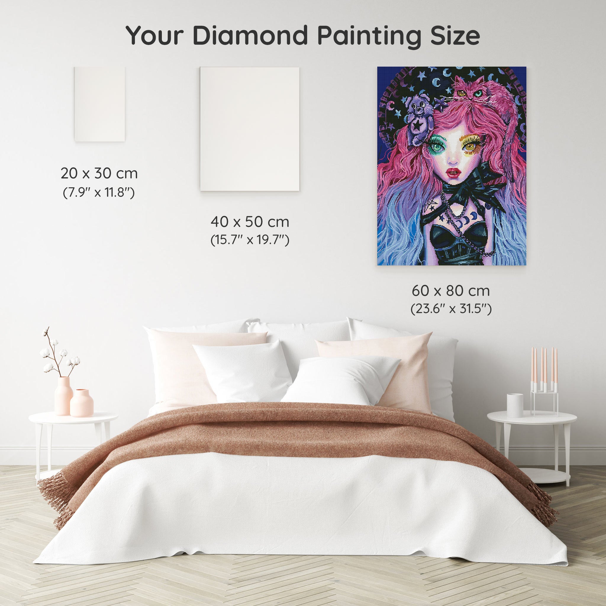 Hazel, DeeDee and Moon Lily Diamond Painting retailer Bundle