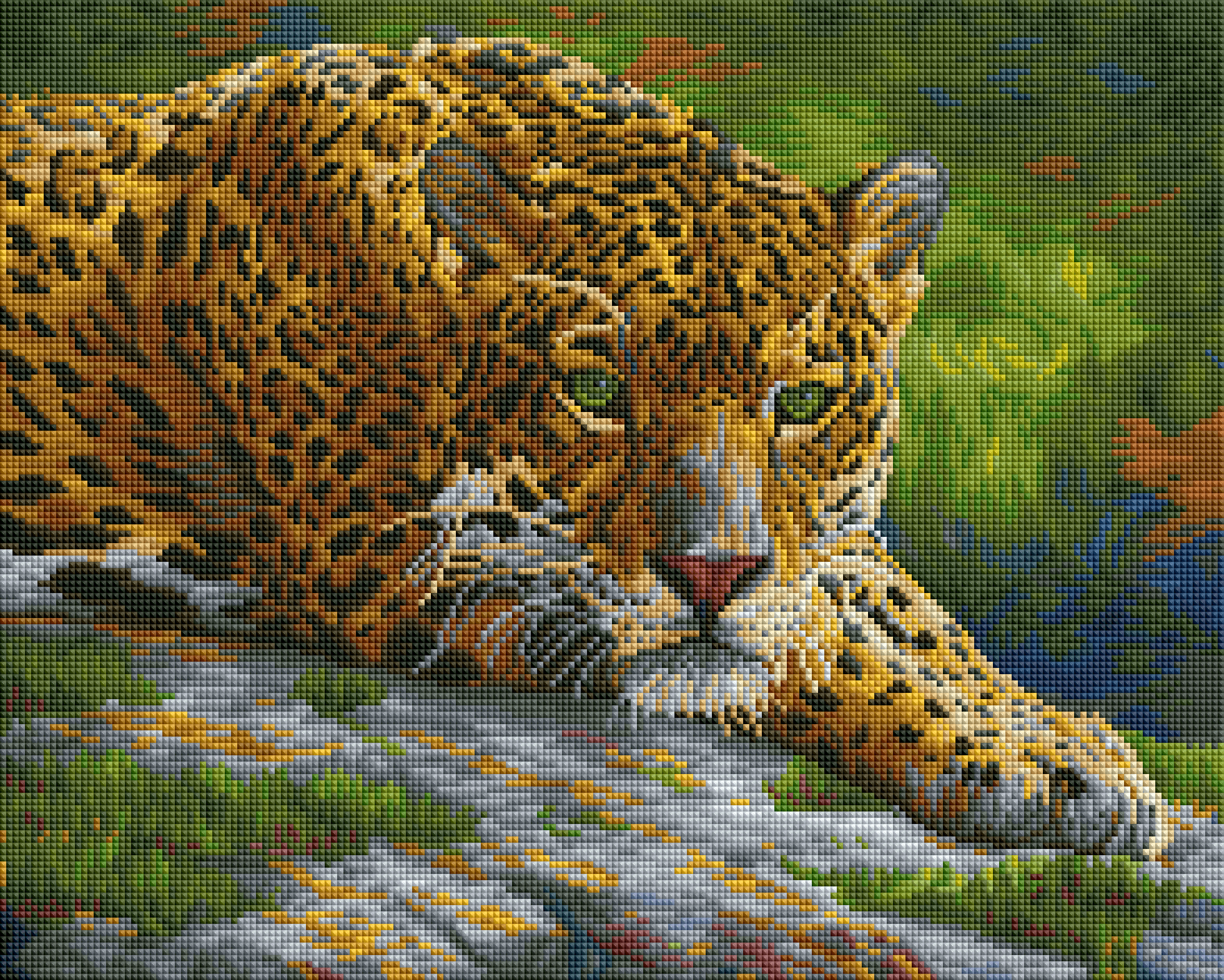 Peaceful Jaguar