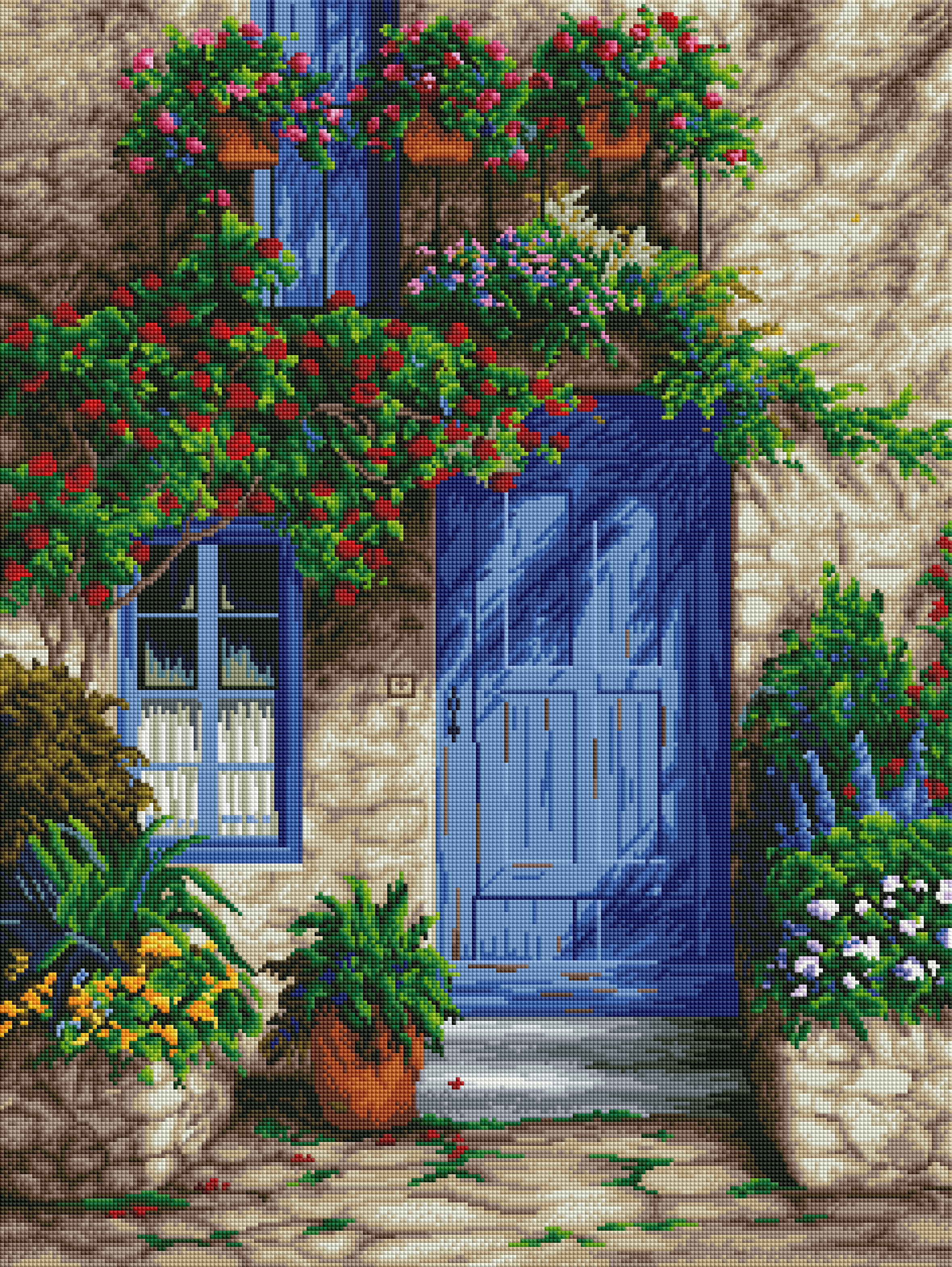 Provence Blue Door