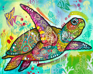 Diamond Painting Sea Turtle, Diamond Mosaic Turtle
