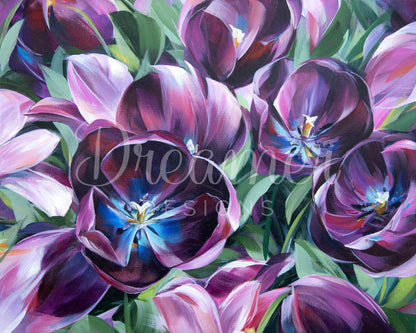 Purple Tulips