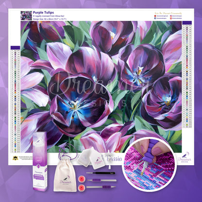 Purple Tulips