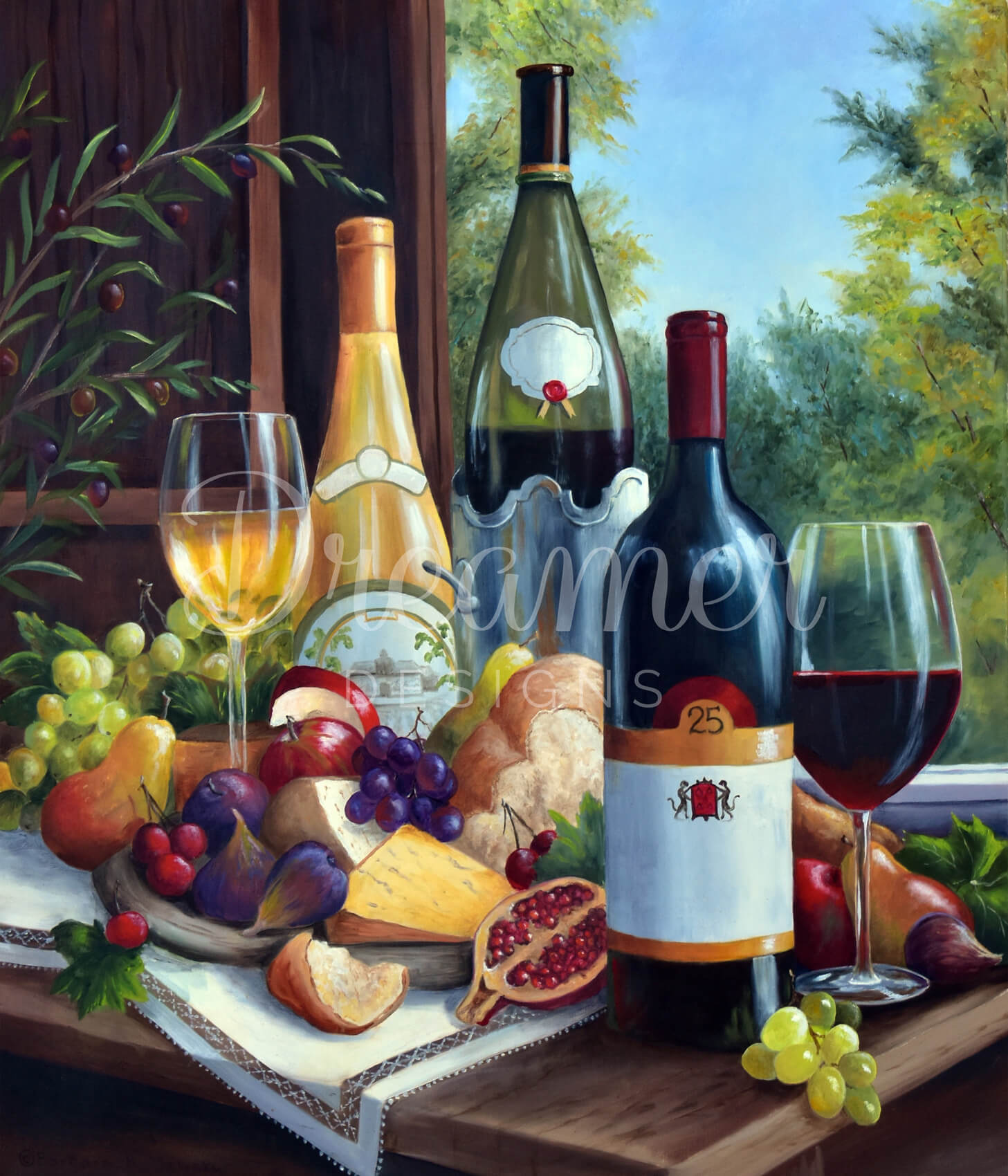 Still Life With Wines