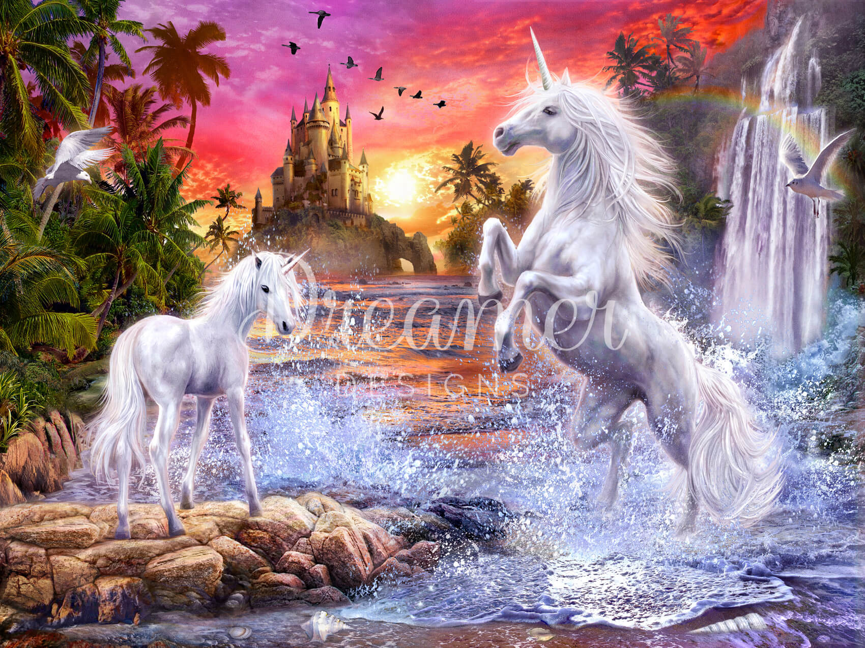 Unicorn Waterfall – Dreamer Designs