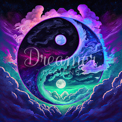 Clouded Yin Yang